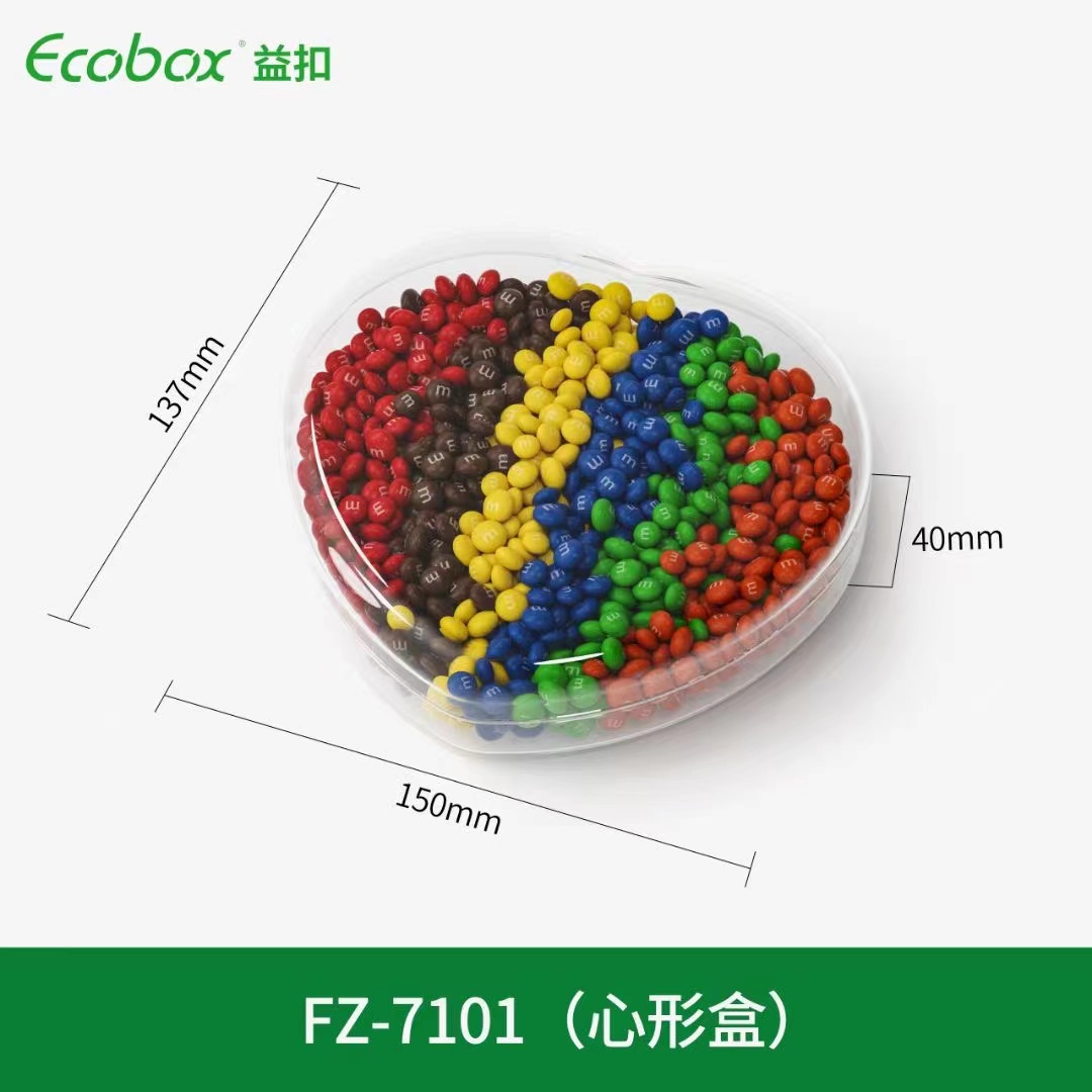 ECOBOX FZ-7101 Herzkasten Süßigkeitendekorationsbehälter