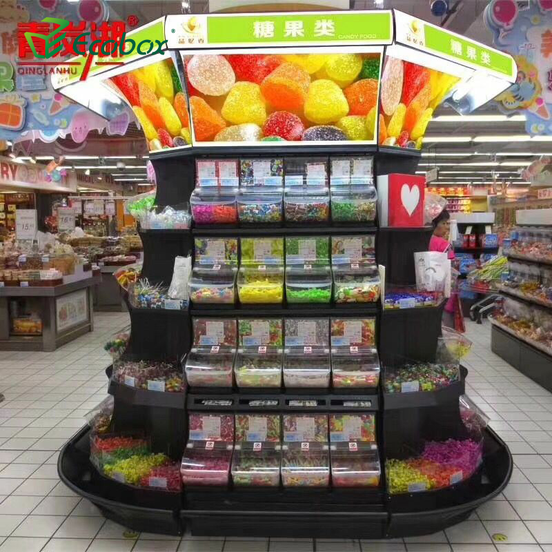 TG-012 Supermarkt-Einzelhandelsregal für Lebensmittel im neuen Stil